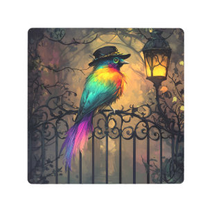 Colorful Bird Metal Print