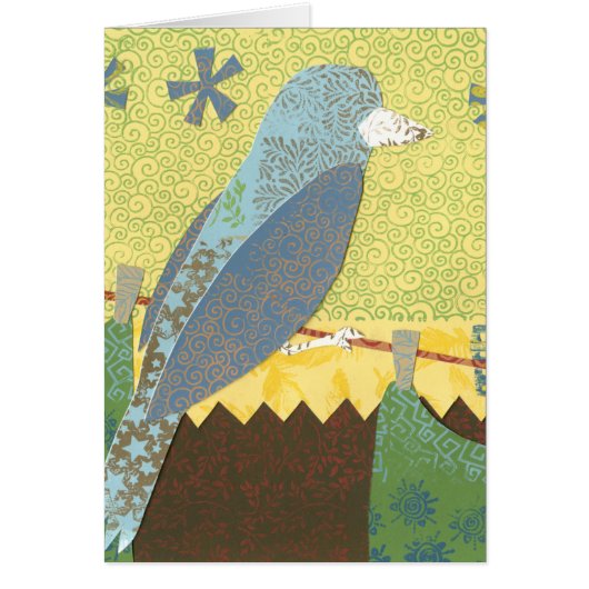 Colorful Bird on a Wire Cards (Front)