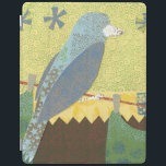 Colorful Bird on a Wire iPad Smart Cover<br><div class="desc">Feeling artsy? This collage of many different patterns and colors representing a bird on a wire will delight any modern art lover. Put some color in your life and on any of your favorite Zazzle product today!</div>