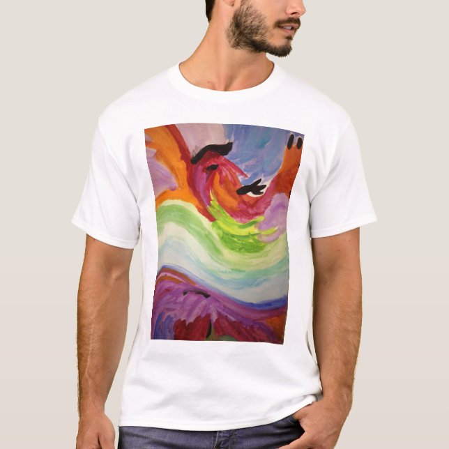 Colorful Bird T-Shirt (Front)