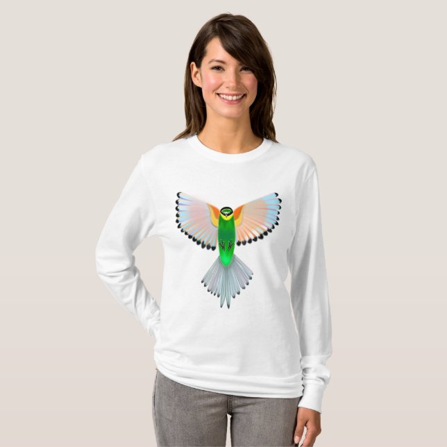 Colorful Bird T-Shirt (Front Full)