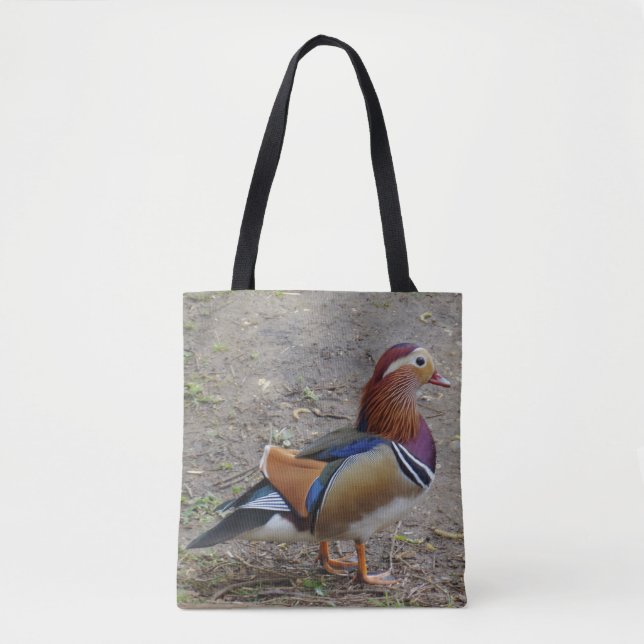 Colorful Bird Tote Bag (Front)