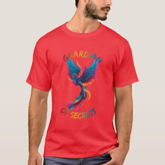 Colorful bird with open wings boy T-Shirt