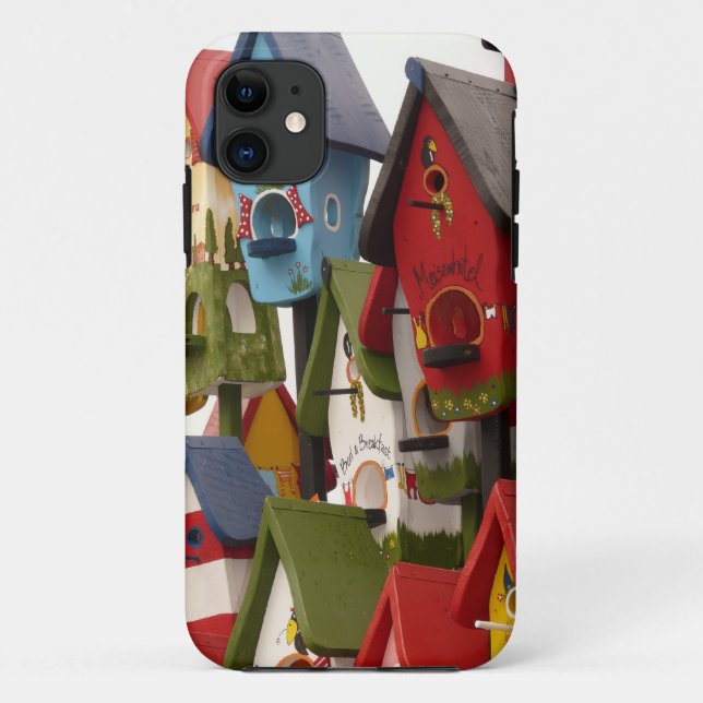 Colorful Birdhouses iPhone 5 Case (Back)