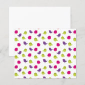 Colorful birds (Front/Back)