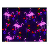 Colorful Birds and Pink Flamingos (Front Horizontal)