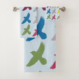 Colorful Birds Pattern 