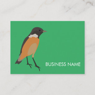 Colorful Birds Songbird Business Card