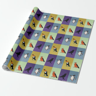 Colorful Birds Wrapping Paper