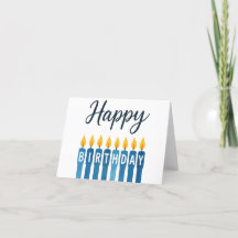 Colorful Birthday Candle – Happy Birthday