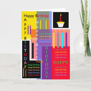 Colorful Birthday Card