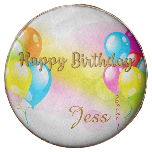 Colorful Birthday Chocolate Covered Oreo (Front)