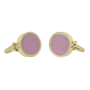 Colorful Birthday Gift Ideas Geometric Pattern Cufflinks