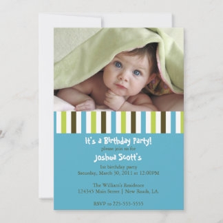 Colorful Birthday Invitation
