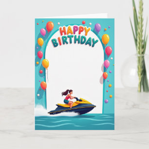 Colorful Birthday Party Card