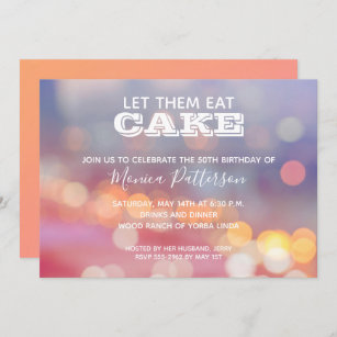 Colorful Birthday Party Invitations