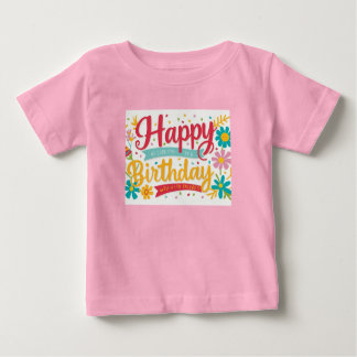 Colorful Birthday Shirt for Kids