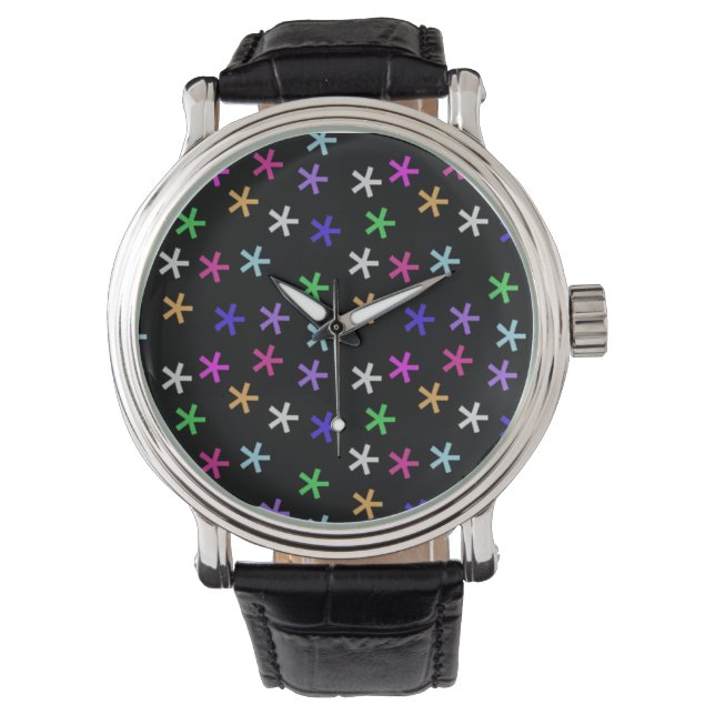 Colorful Black Jacks - Watch (Front)