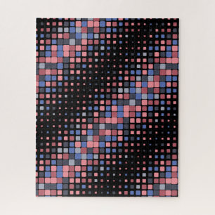 Colorful Black Pattern Random Hard Difficult Evil Jigsaw Puzzle