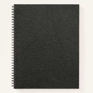 Colorful Black Pattern Snakeskin Notebook
