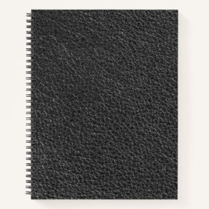 Colorful Black Pattern Snakeskin Notebook