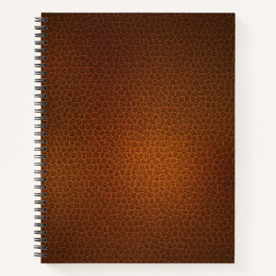 Colorful Black Pattern Snakeskin Notebook