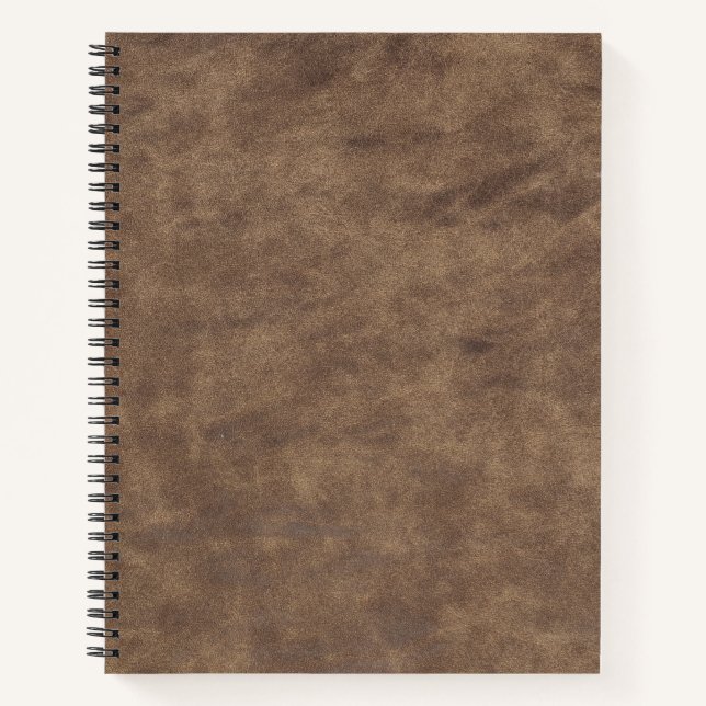 Colorful Black Pattern Snakeskin Notebook (Front)