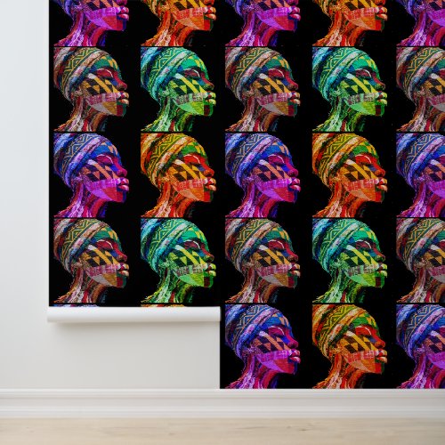 Colorful Black Women Peel and Stick Wallpaper