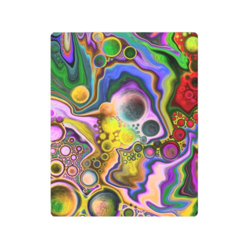 Colorful Blast Fluid Art Digital Pour Painting   