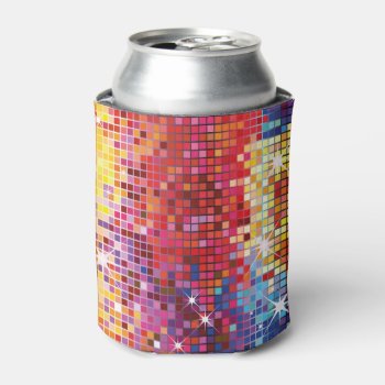 Colorful Bling-cooler Can Cooler by GiftStation at Zazzle