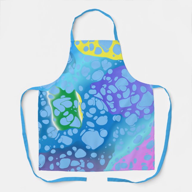 Colorful Blobs Apron (Front)