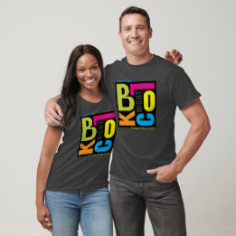 Colorful Block Party Retro Community Event T-Shirt