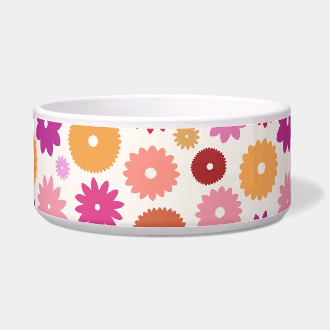 Colorful Blooms Pattern Bowl (Front)
