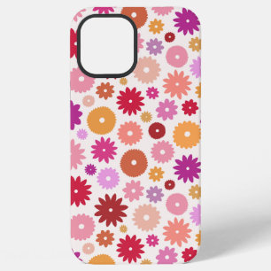 Colorful Blooms Pattern iPhone 12 Pro Max Case