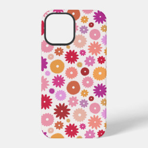 Colorful Blooms Pattern iPhone 12 Pro Case