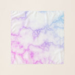 Colorful Blue and Purple Faux Marble Scarf<br><div class="desc">This scarf has an elegant faux blue and purple marble design.</div>