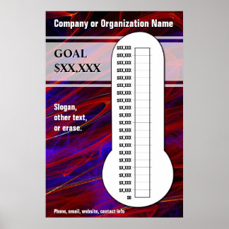 Colorful Blue & Magenta Chart