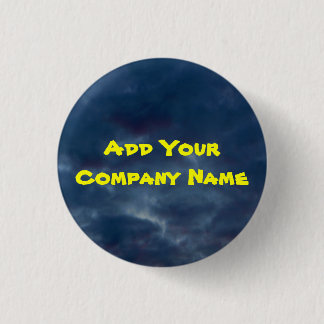 Colorful Blue Skies Button