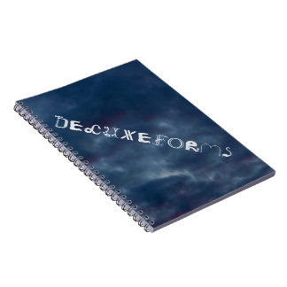 Colorful Blue Skies Notebook