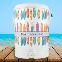 Colorful Boards with Team Name