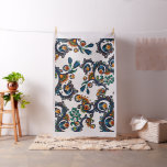 Colorful Bohemian Boho MOD Hippy Chic Pattern Fabric