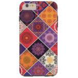 Colorful Bohemian Mandala Patchwork Tough Iphone 6 Plus Case at Zazzle
