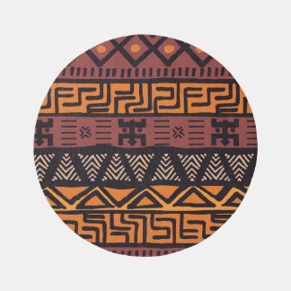 Colorful Bohemian Tribal Geometric Rug