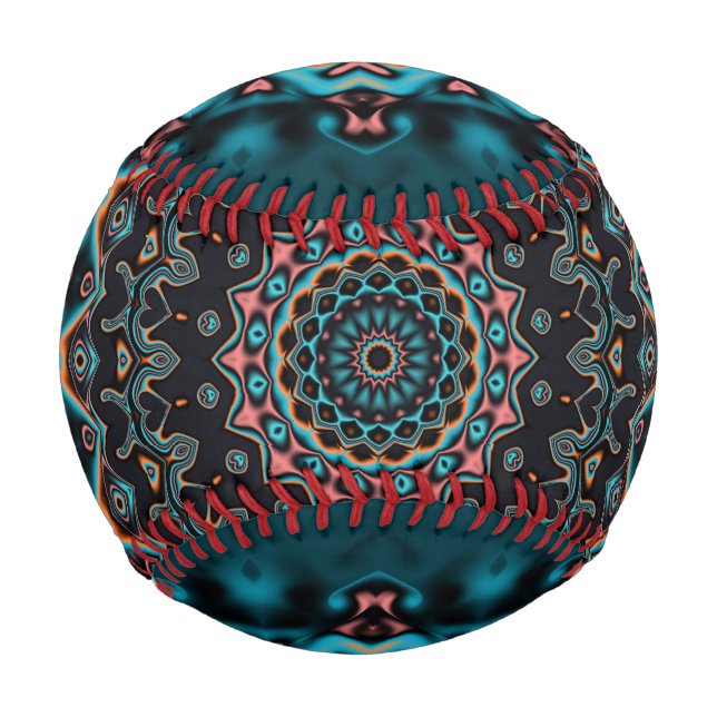 Colorful Boho Mandala Baseball (Front)