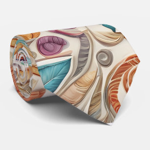 Colorful Boho Neck Tie