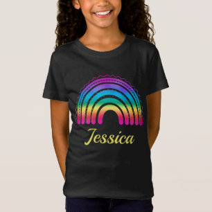 Colorful Boho Rainbow Gradient T-Shirt