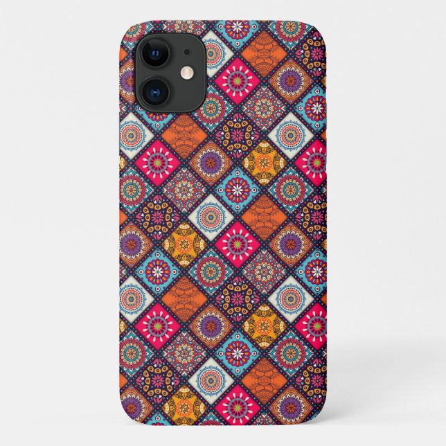 colorful boho style Case-Mate iPhone case (Back)