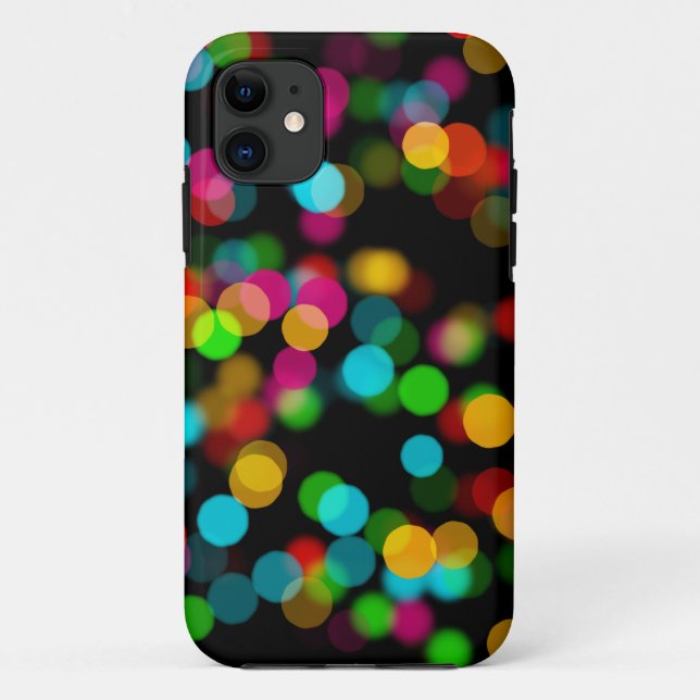 Colorful Bokeh Design Case-Mate iPhone Case (Back)