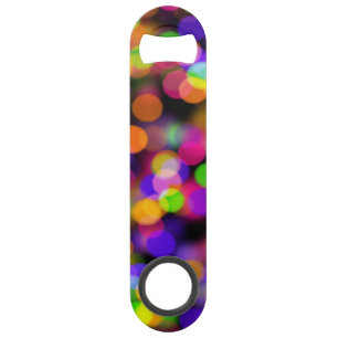 Colorful Bokeh Light Bubbles Bar Key
