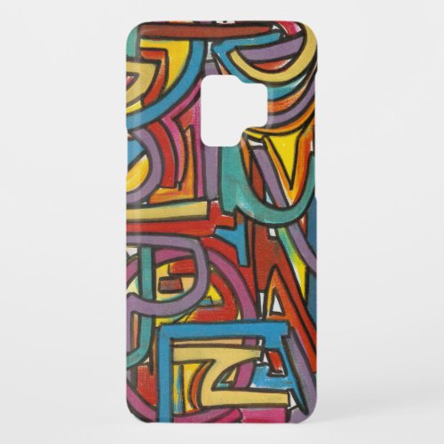 Colorful Bold Geometric Abstract Modern Art Case_Mate Samsung Galaxy S9 Case